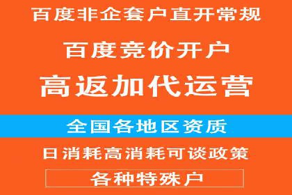 百度竞价包年推广案例分析